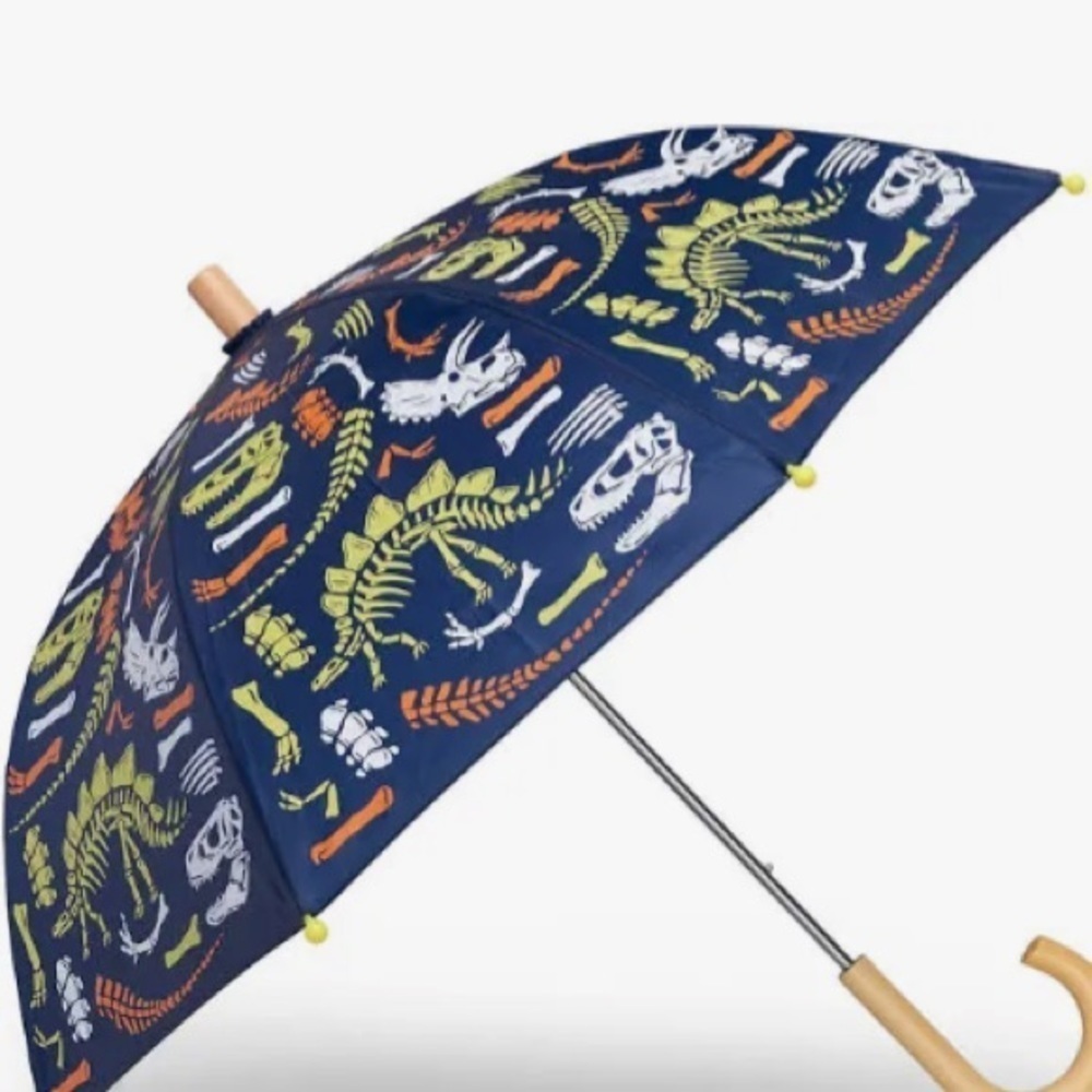 NWT Dino Fossil Kids Umbrella
